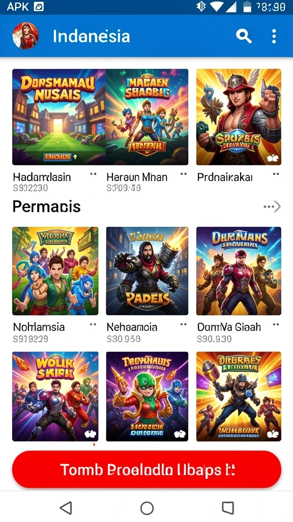 Tampilan antarmuka yang user-friendly dan menarik.