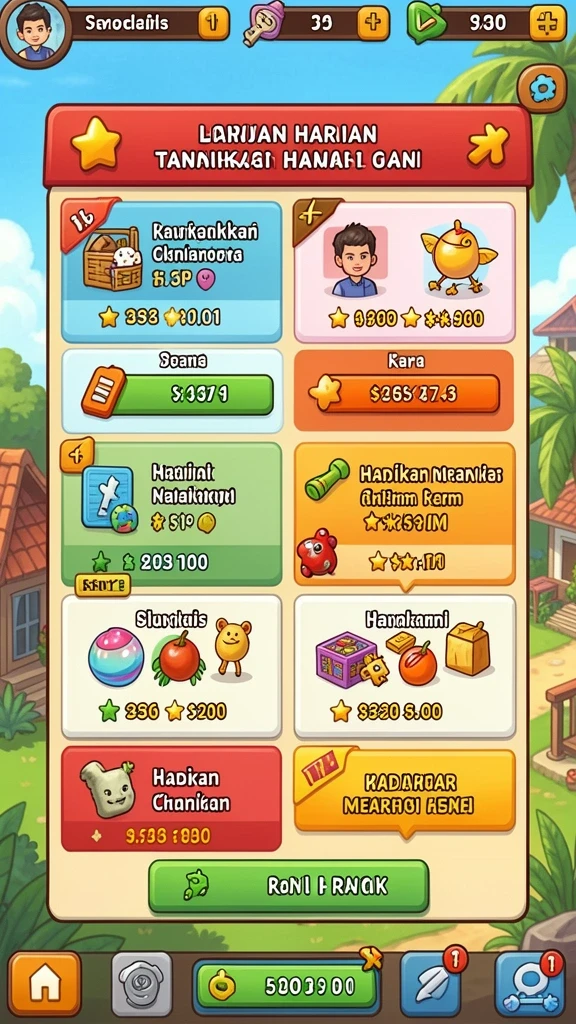 Berbagai permainan slot dengan tema menarik.