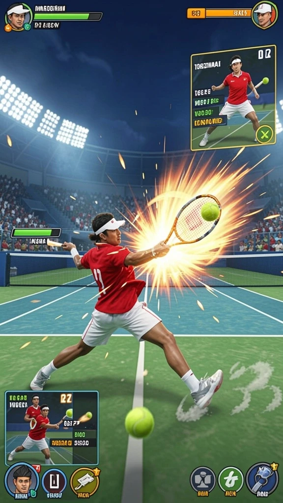 Beragam pilihan permainan slot dan kartu.