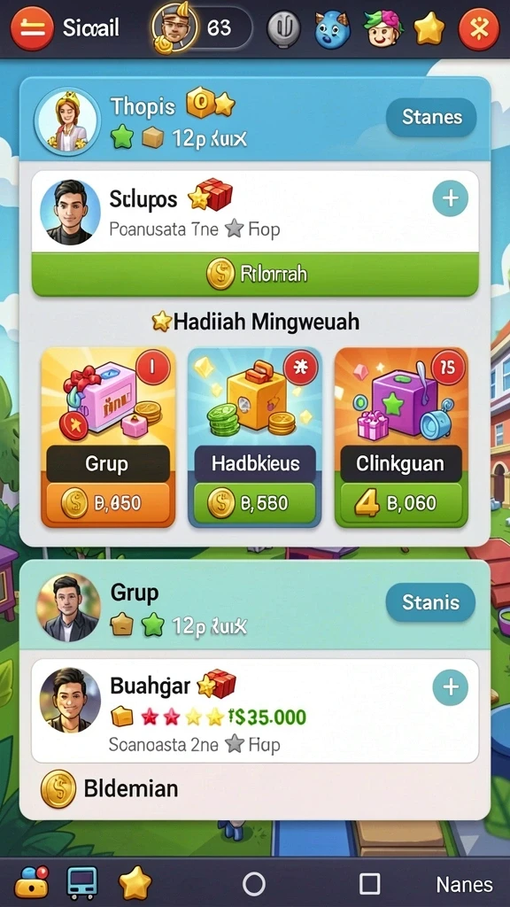 Sistem reward yang menguntungkan pengguna.