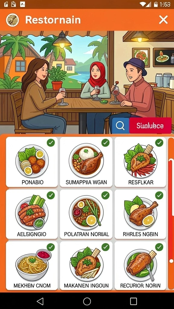 Fitur multiplayer yang memungkinkan kompetisi seru.