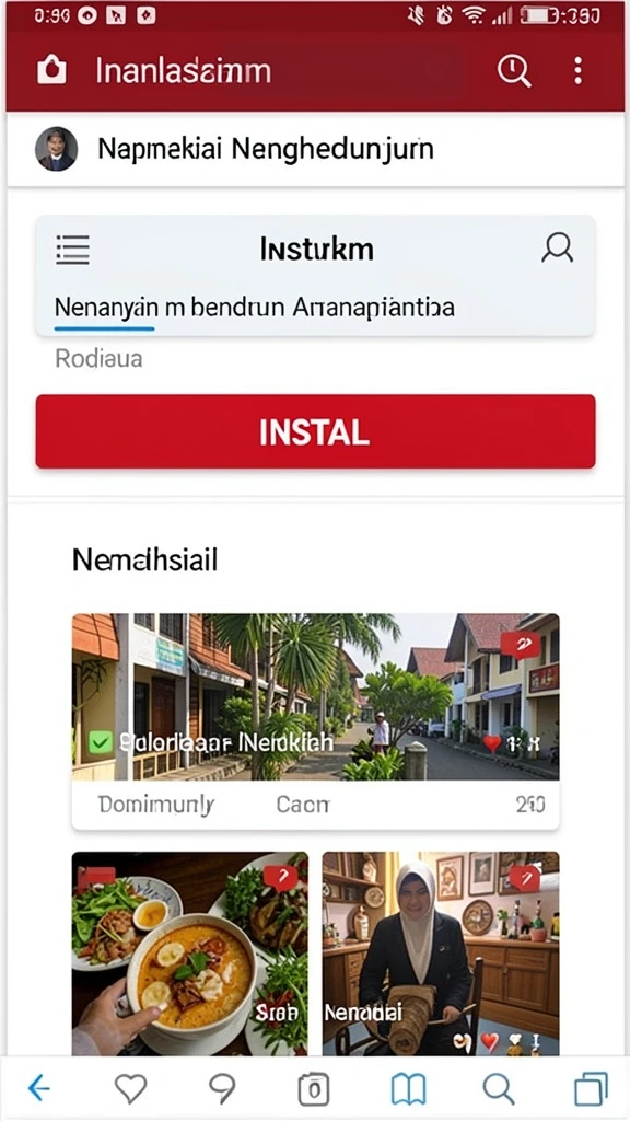 Interaksi dengan pemain lain dalam komunitas yang ramah.