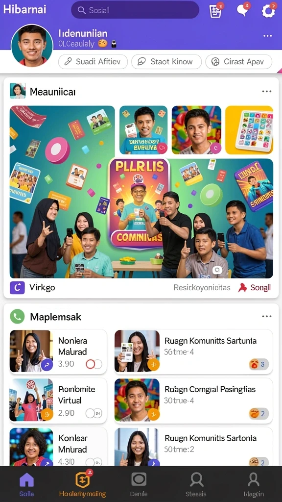 Beragam permainan slot yang seru.