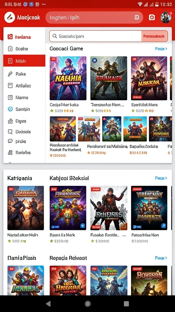 Tampilan antarmuka yang ramah pengguna.