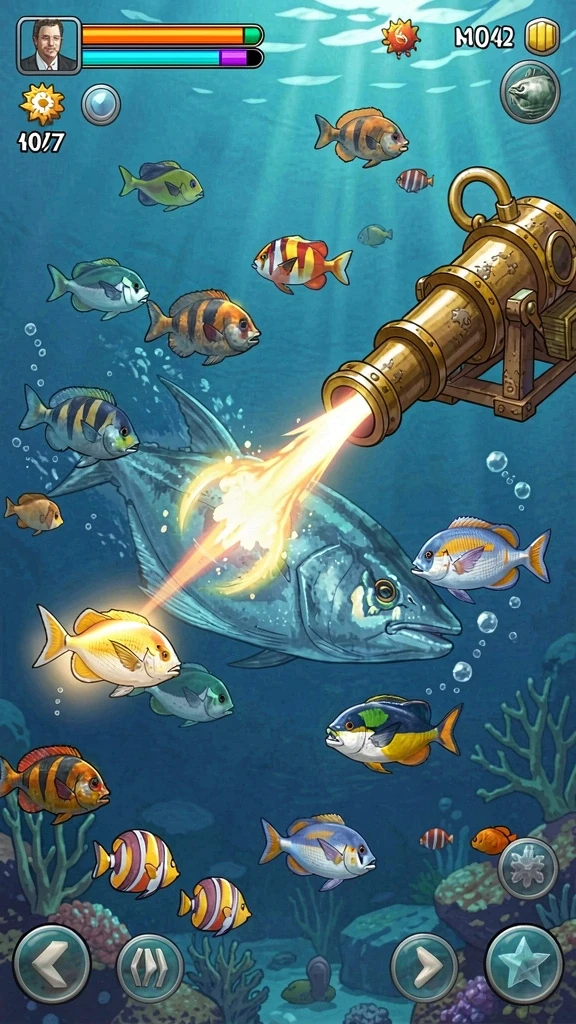 Gameplay seru saat bermain level baru.