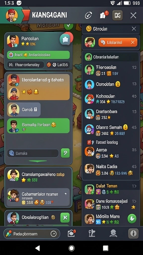 Tampilan antarmuka yang menarik dan mudah digunakan.