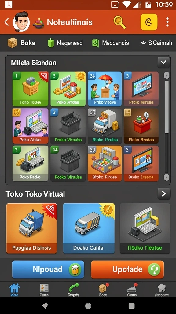 Tampilan antarmuka yang user-friendly dan menarik.