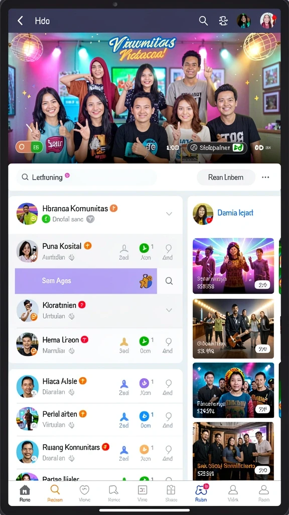 Karakter dengan skill unik yang bisa dipilih.