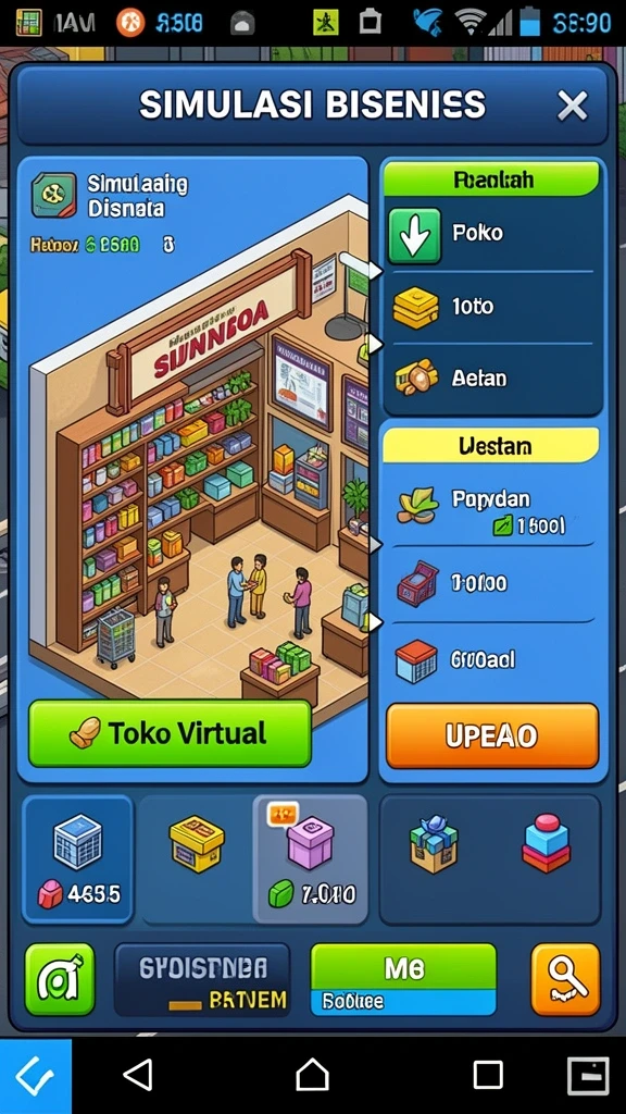 Tampilan antarmuka yang menarik dan mudah digunakan.