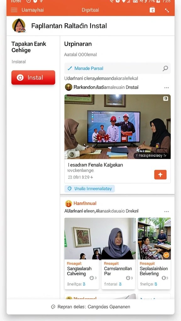 Screenshot menunjukkan mobil balap di lintasan yang indah.