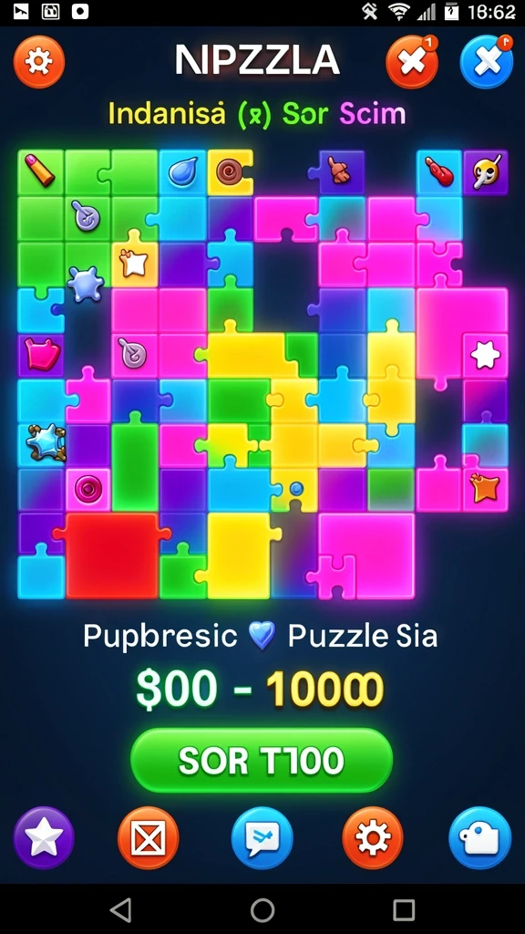 Screenshot menunjukkan aksi balapan seru dengan grafik yang realistis.