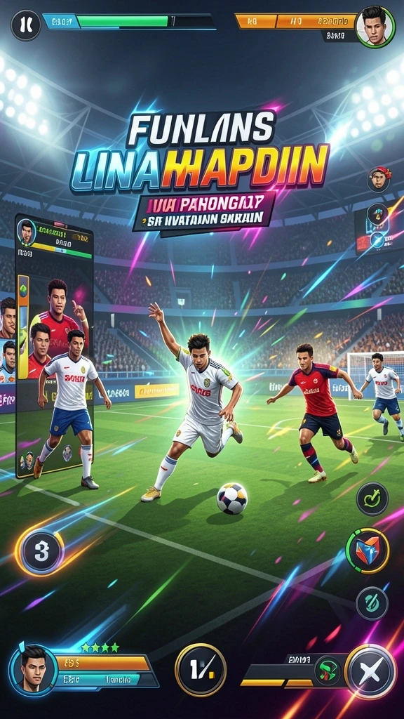 Grafik permainan yang memukau dan modern.