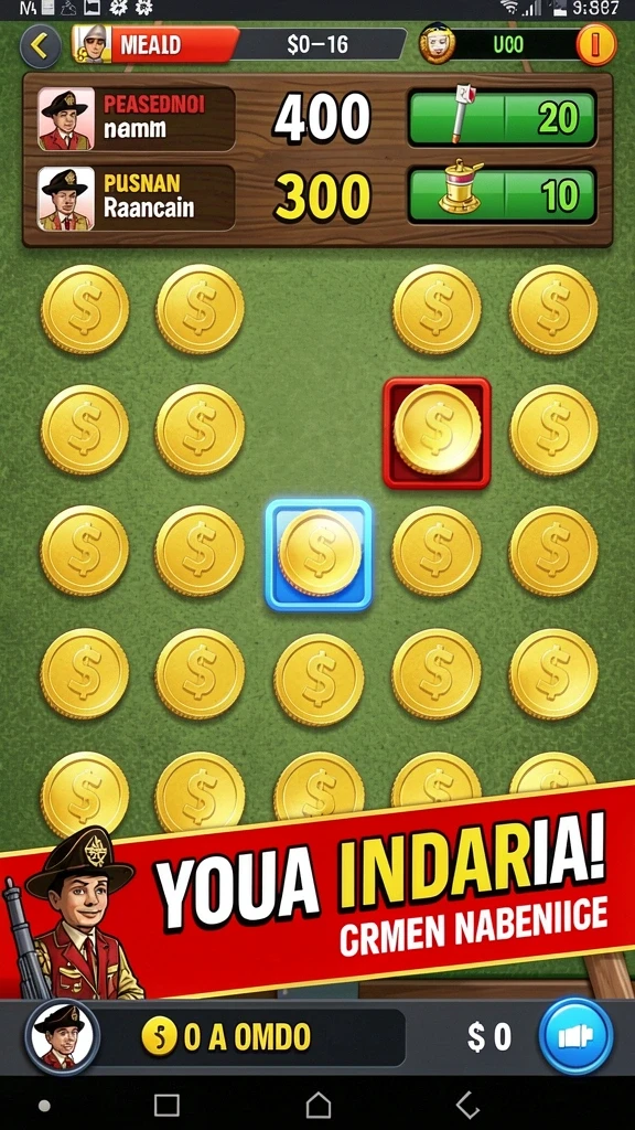 Tampilan antarmuka yang intuitif dan menarik.