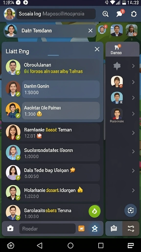 Antarmuka pengguna yang sederhana dan modern.