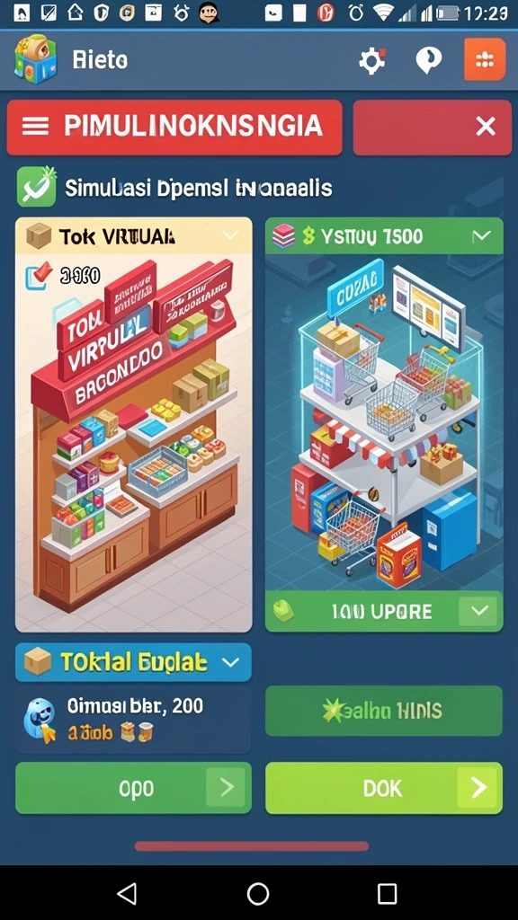 Tampilan antarmuka IDX777 yang menarik dan mudah digunakan.