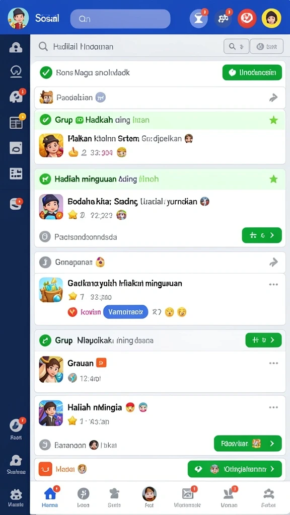Mode permainan baru yang menantang dan seru.