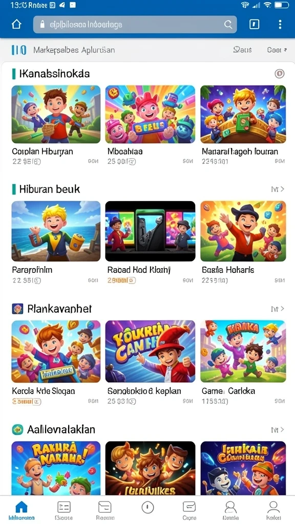 Tampilan antarmuka yang menarik dan mudah dinavigasi.