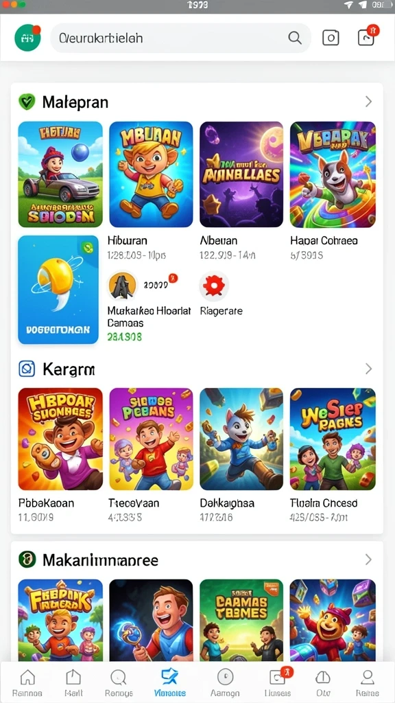 Berbagai jenis kerang yang bisa dikumpulkan.