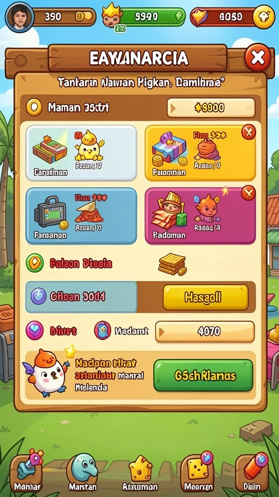 Tampilan antarmuka yang menarik dan ramah pengguna.
