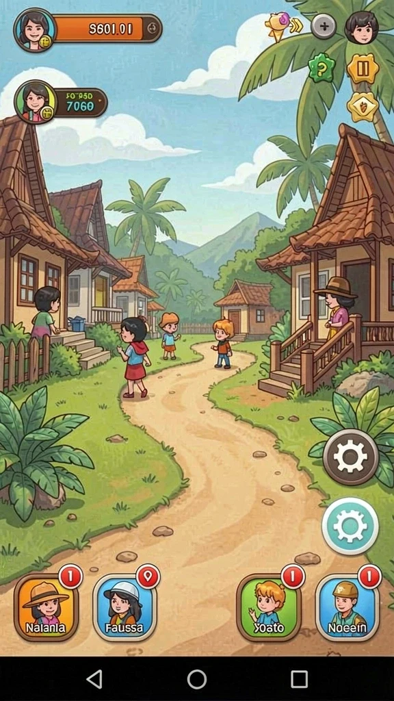 Beragam pilihan permainan yang menarik untuk dipilih.