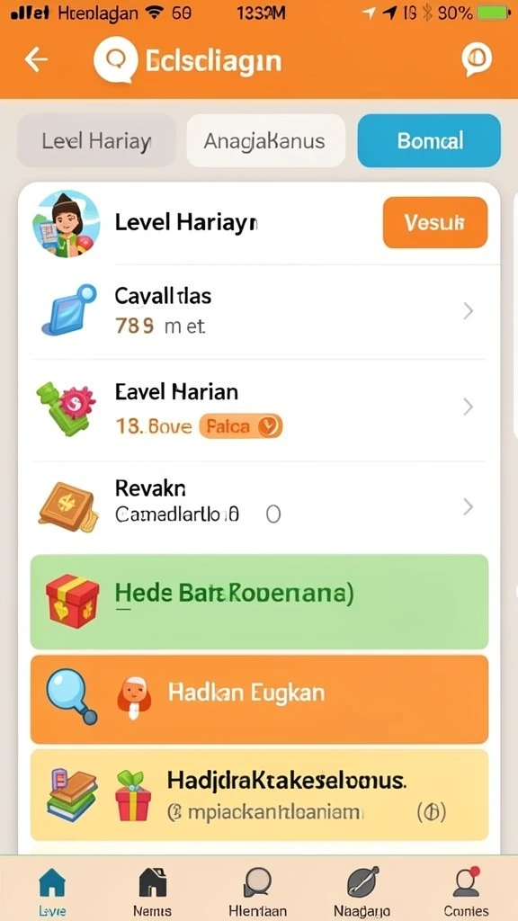 Pemandangan yang memukau dengan grafis berkualitas tinggi.