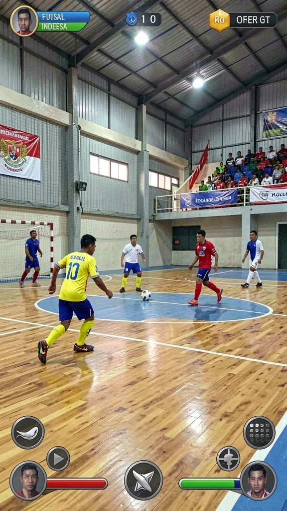 Gambar antarmuka pengguna yang menarik dan intuitif.