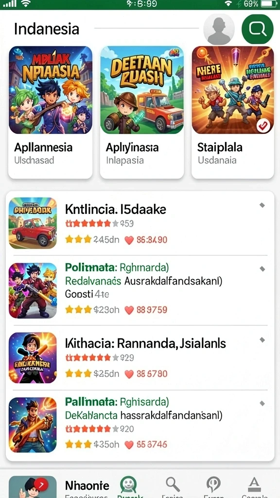 Tampilan grafik yang menarik dan menawan.