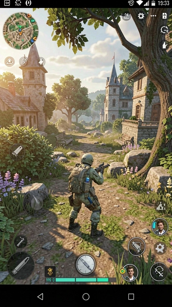 Pengalaman multiplayer yang seru bersama teman.