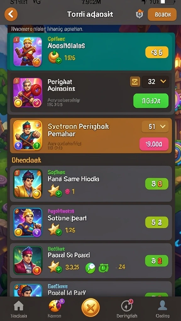 Tampilan antarmuka yang sederhana dan menarik.