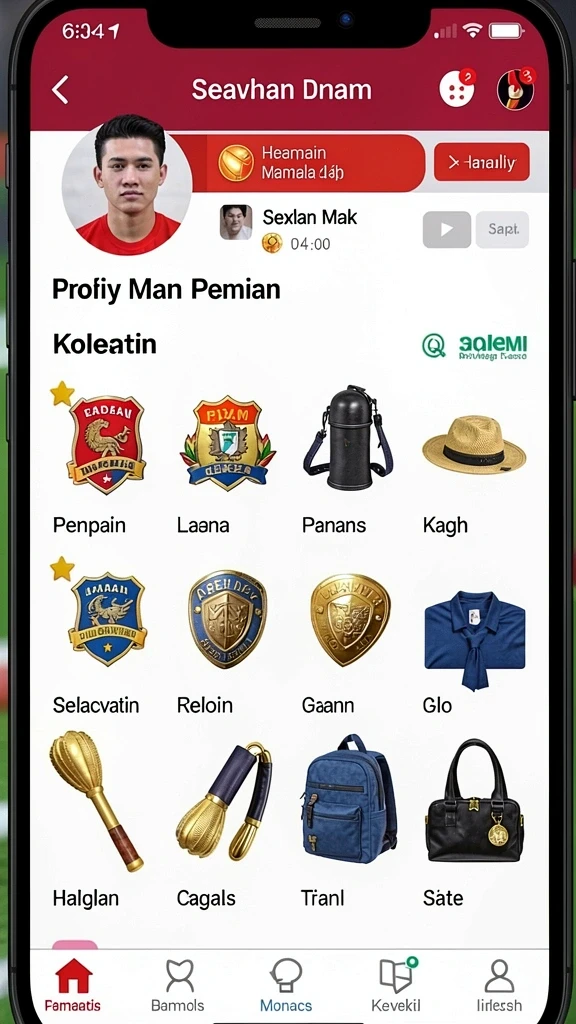 Tampilan antarmuka yang menarik dan mudah digunakan.