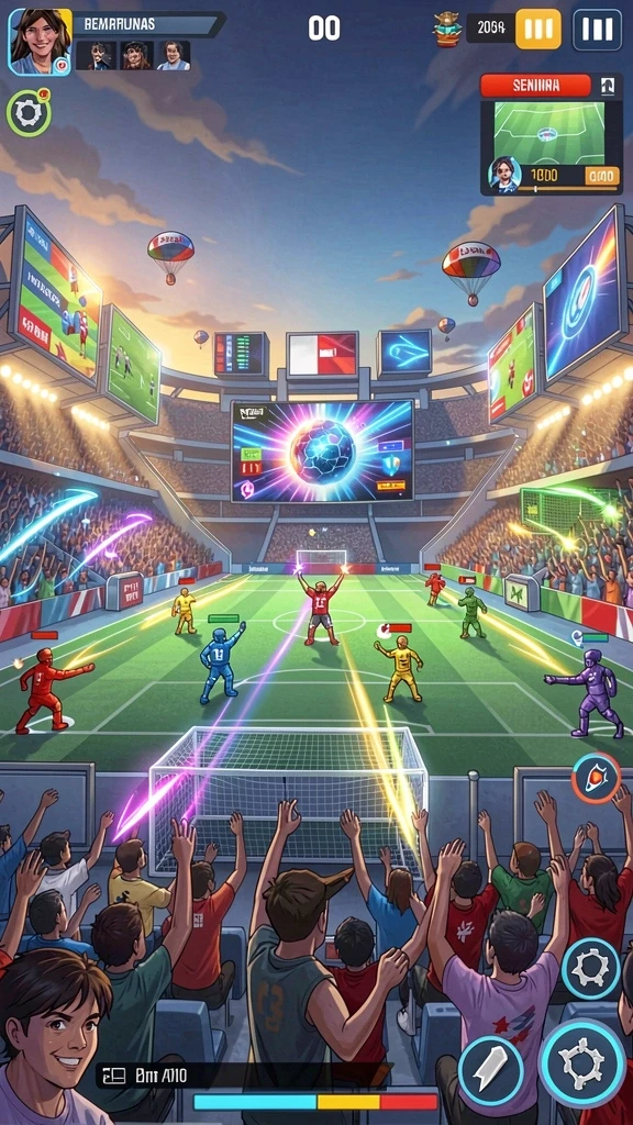 Fitur turnamen yang menantang dan seru.