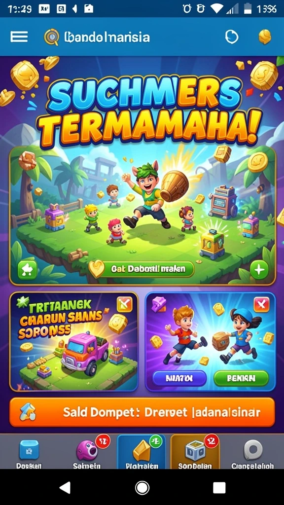 Tampilan antarmuka yang bersih dan menarik.