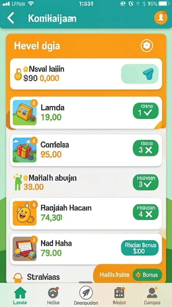 Mode permainan baru yang lebih menantang.