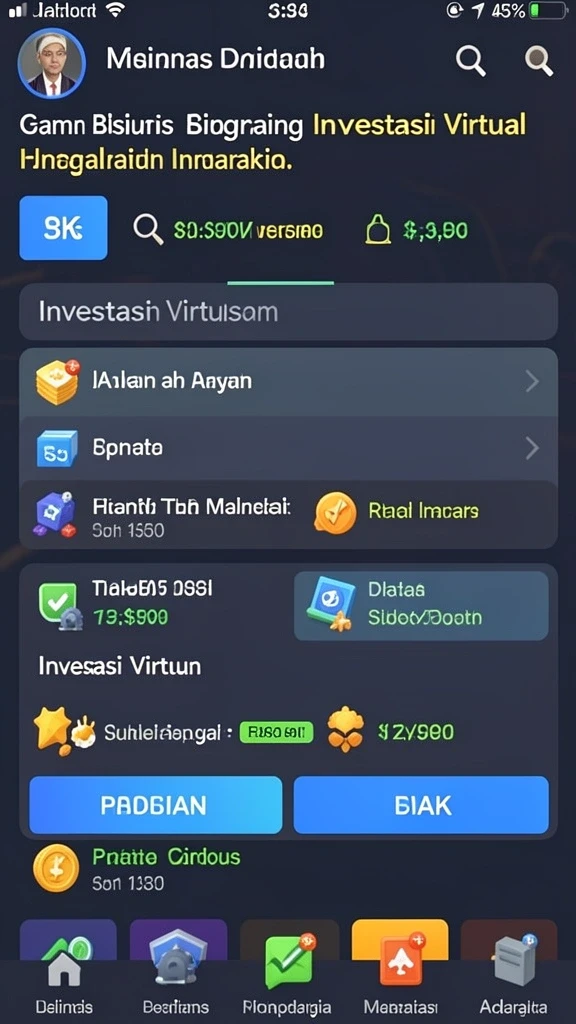 Tampilan antarmuka yang menarik dan mudah digunakan.