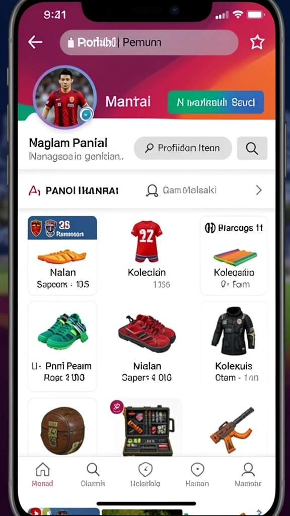 Screenshot menggambarkan sistem reward di RPRP777.