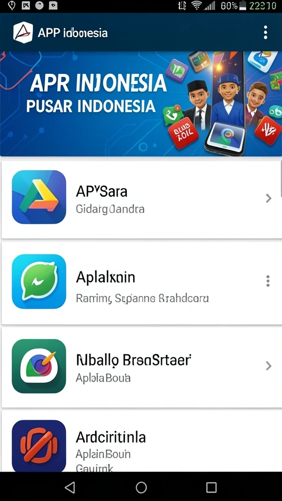 Tampilan awal yang memukau dan interaktif.
