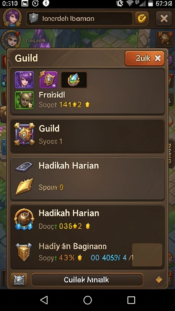 Tampilan grafis yang menawan dan detail.