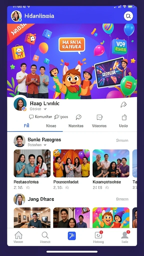 Karakter kustomisasi yang menarik dan beragam.